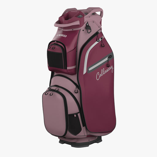 Callaway CARGO Cart Bag - Lilas Pink/Red Plum