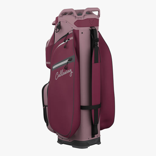 Callaway CARGO Cart Bag - Lilas Pink/Red Plum
