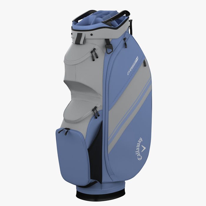 Callaway Chase 14 Cart Bag - Silver/Hydrangea