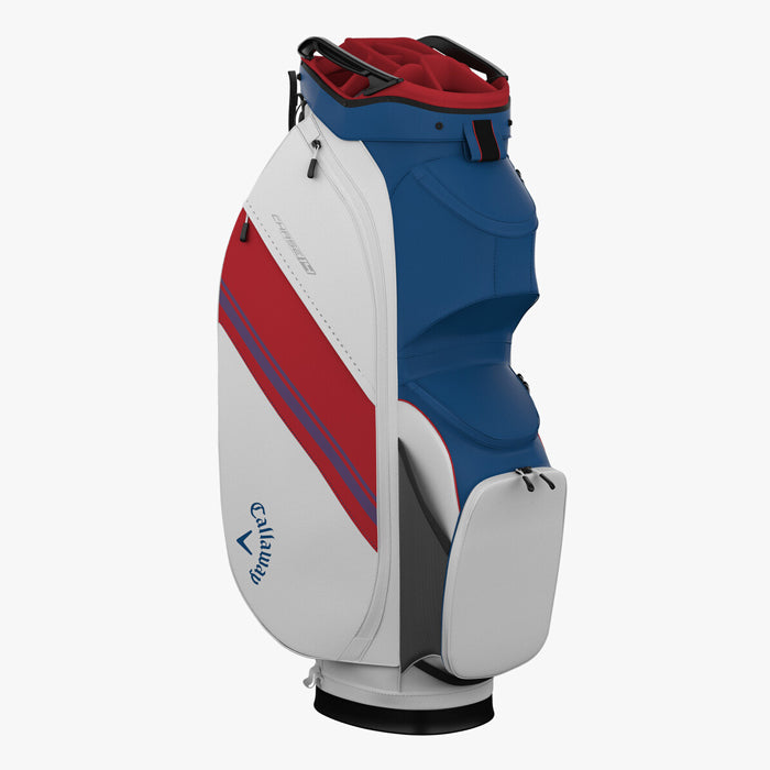 Callaway Chase 14 Cart Bag - Blue/White/Red