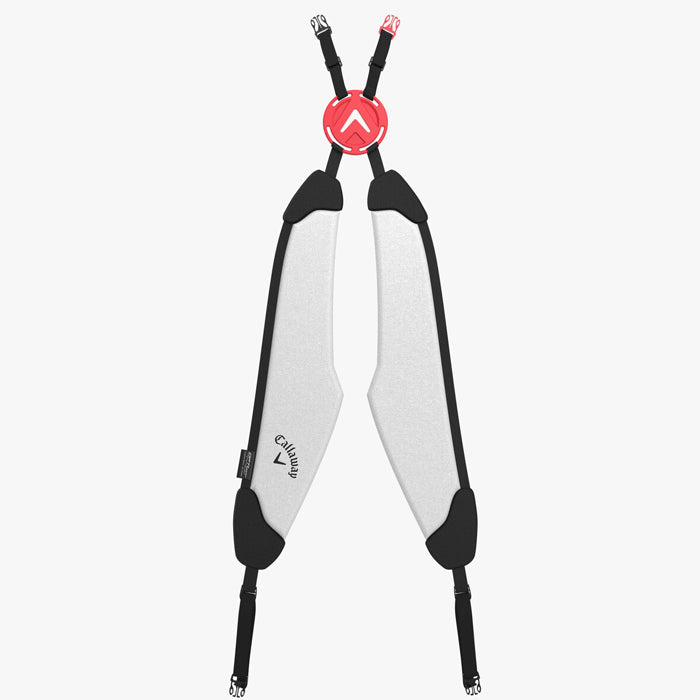 Callaway Fairway + Stand Bag - White/Navy HND/Red/Flag