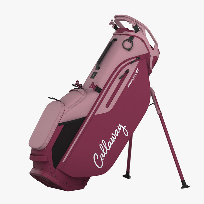 Callaway Fairway + Stand Bag - Lilas Pink/Red Plum — Fairway Golf