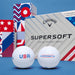 Callaway Supersoft Stars and Stripes Golf Balls