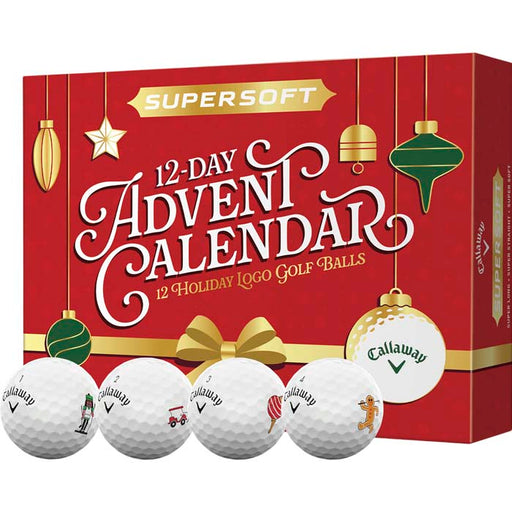 Callaway Supersoft 12-Day Advent Calendar Golf Balls