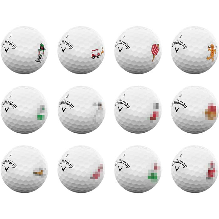 Callaway Supersoft 12-Day Advent Calendar Golf Balls