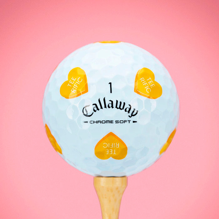 Callaway Chrome Soft Golf Hearts Golf Balls