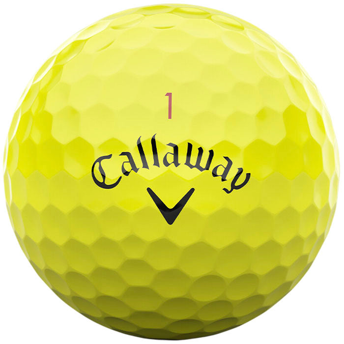 Callaway Chrome Soft Yellow Golf Balls