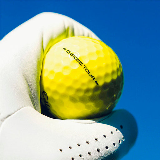 Callaway Chrome Tour Yellow Golf Balls
