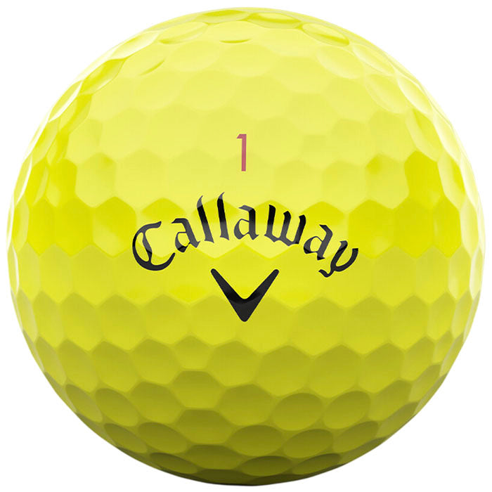 Callaway Chrome Tour Yellow Golf Balls