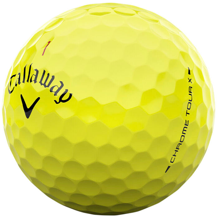 Callaway Chrome Tour X Yellow Golf Balls