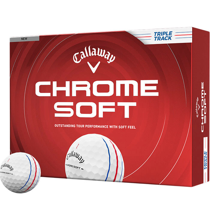 Callaway Chrome Soft Triple Track Golf Balls