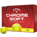 Callaway Chrome Soft Triple Track Yellow Golf Balls