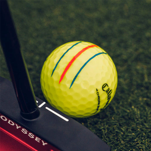 Callaway Chrome Soft Triple Track Yellow Golf Balls