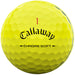 Callaway Chrome Soft Triple Track Yellow Golf Balls