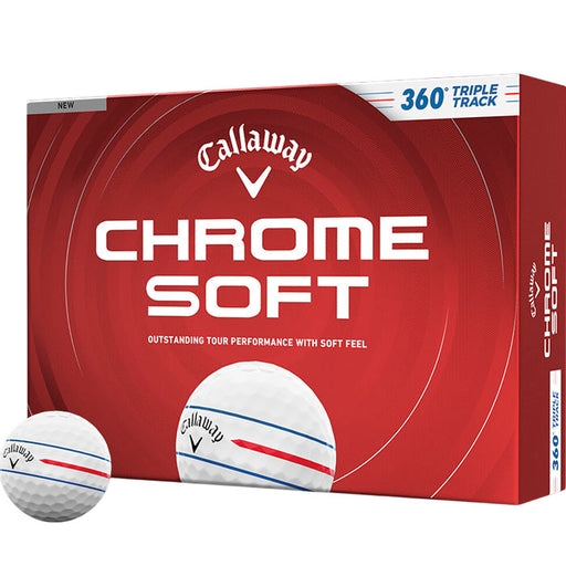 Callaway Chrome Soft 360 Triple Track Golf Balls