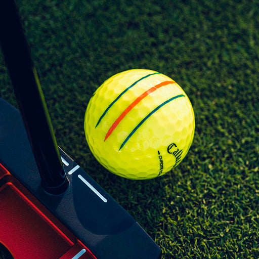 Callaway Chrome Tour Triple Track Yellow Golf Balls