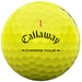 Callaway Chrome Tour Triple Track Yellow Golf Balls