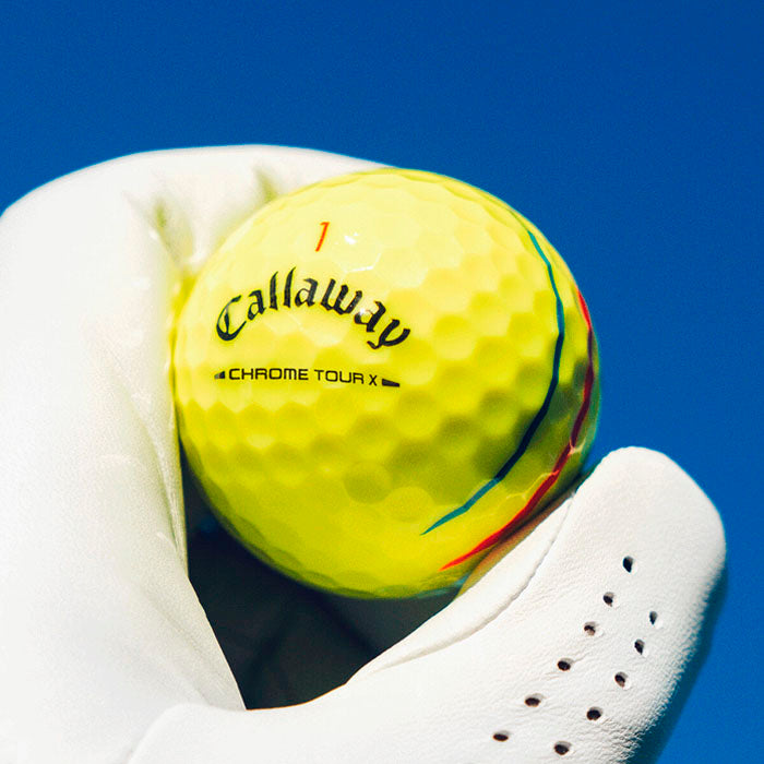 Callaway Chrome Tour X Triple Track Yellow Golf Balls