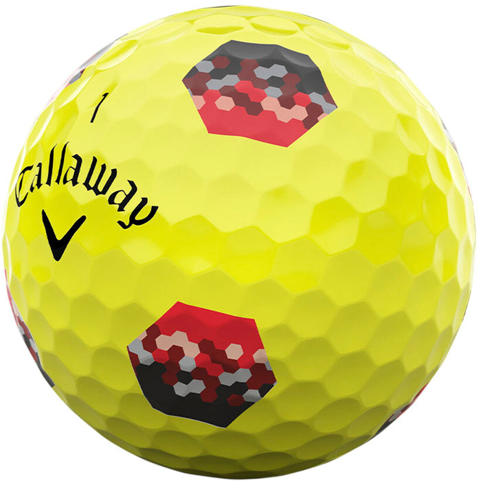 Callaway Chrome Soft TruTrack Yellow Golf Balls