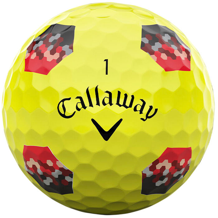 Callaway Chrome Soft TruTrack Yellow Golf Balls