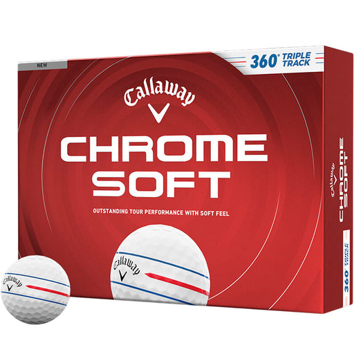 Callaway Chrome Soft 360 Triple Track Golf Balls