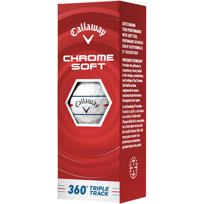 Callaway Chrome Soft 360 Triple Track Golf Balls