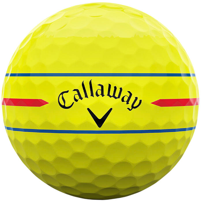 Callaway Chrome Soft 360 Triple Track Yellow Golf Balls