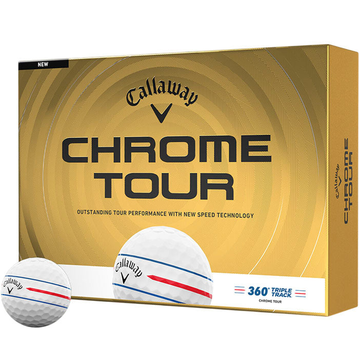 Callaway Chrome Tour 360 Triple Track Golf Balls
