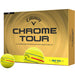 Callaway Chrome Tour 360 Triple Track Yellow Golf Balls