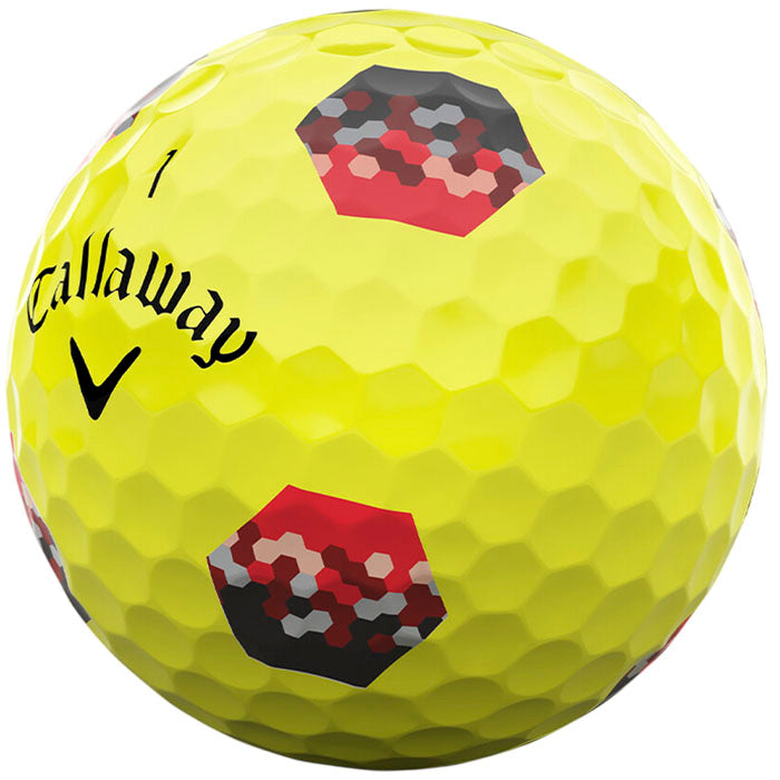 Callaway Chrome Tour X TruTrack Yellow Golf Balls
