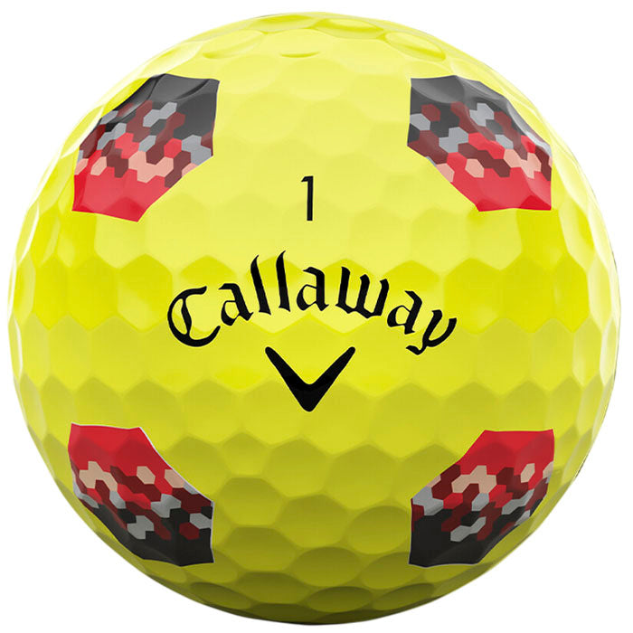 Callaway Chrome Tour X TruTrack Yellow Golf Balls