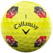 Callaway Chrome Tour X TruTrack Yellow Golf Balls