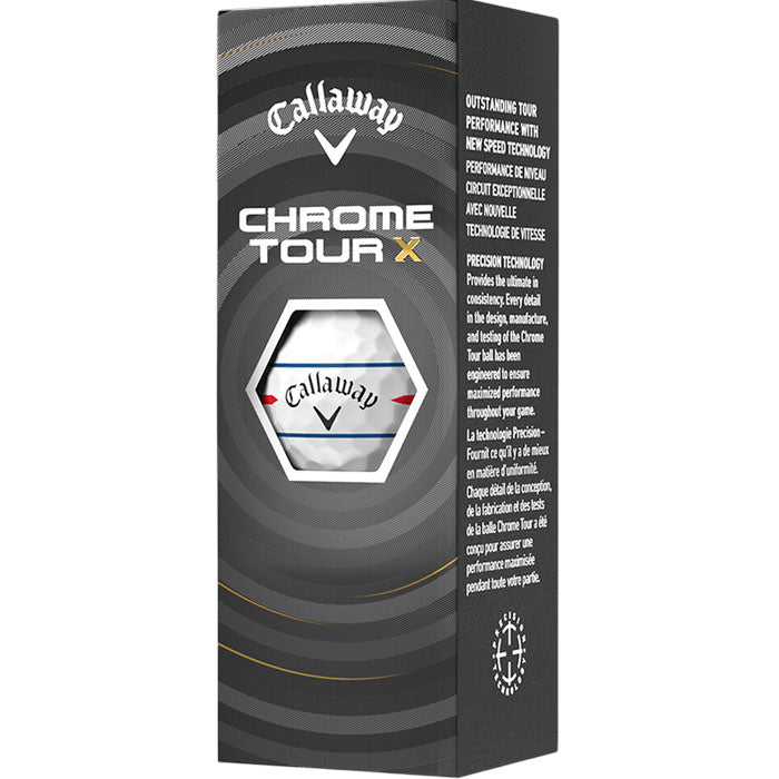 Callaway Chrome Tour X 360 Triple Track Golf Balls