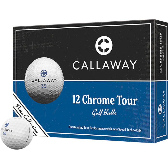 Callaway Chrome Tour Retro Golf Balls