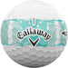 Callaway Supersoft Distressed Teal Stripe Golf Balls