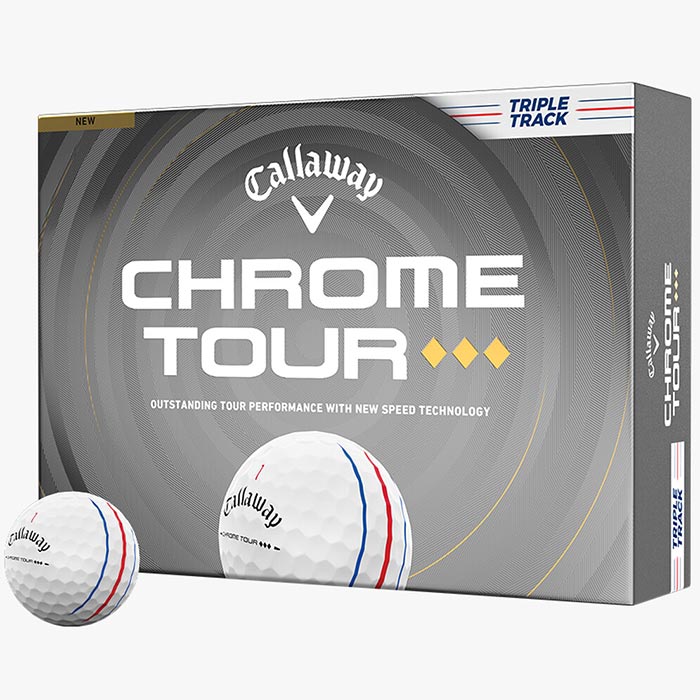 Callaway Chrome Tour Triple Diamond Triple Track Golf Ball