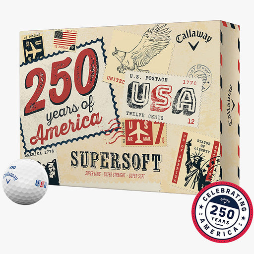 Callaway Limited Supersoft USA 250 Golf Balls