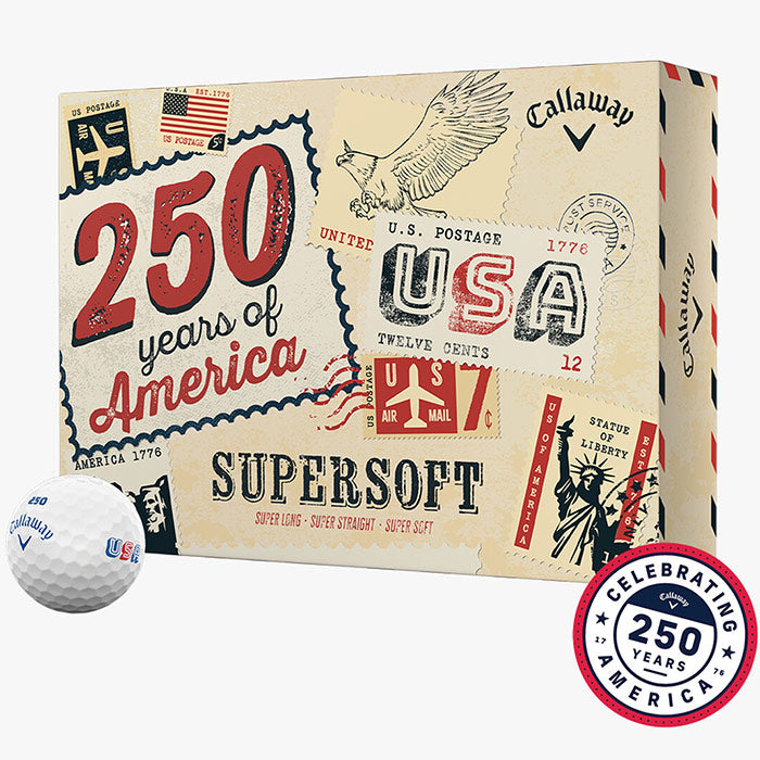 Callaway Limited Supersoft USA 250 Golf Balls