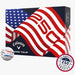 Callaway Limited Chrome Tour USA 250 Stripe Golf Balls