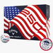 Callaway Limited Chrome Tour X USA 250 Stripe Golf Balls