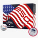 Callaway Limited Chrome Soft USA 250 Stripe Golf Balls