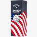 Callaway Limited Chrome Soft USA 250 Stripe Golf Balls