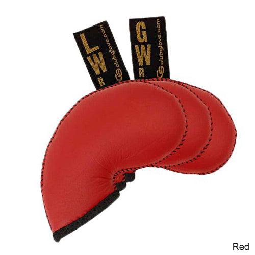 ClubGlove 3 Gloveskin Premium Iron Cover Oversized (XW/#2/#3) Red - Fairway Golf