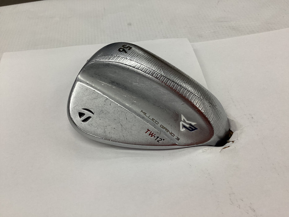 TaylorMade Milled Grind 3 Chrome Wedge RH 56/12 TW DG Tour Issue S400 Pre-Owned
