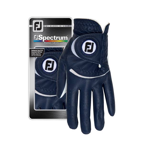 FootJoy Ladies Spectrum Glove ML Pearl/Navy (#65866) RH/Regular