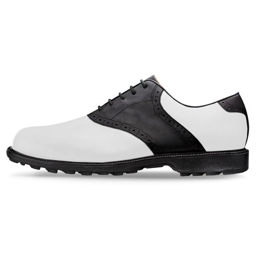 FootJoy Club Professional Spikeless Saddle Shoes - Previous Season Style 12.0 Black (57007) N