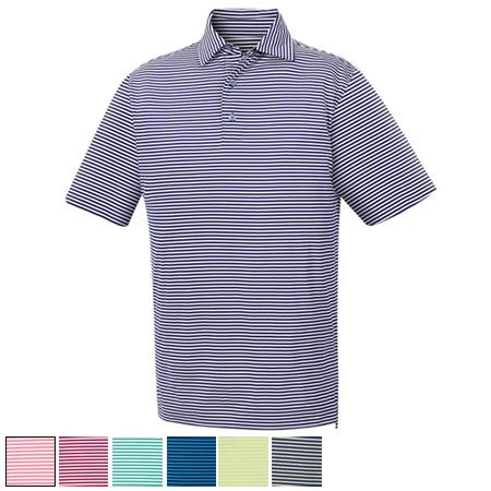 FootJoy ProDry Performance Lisle Feeder Stripe Self Collar