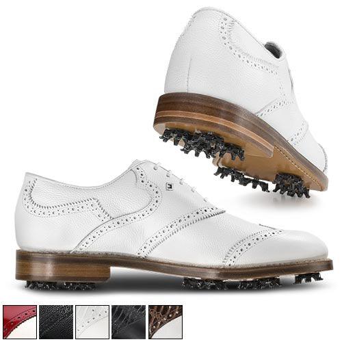 FootJoy FJ 1857 Golf Shoes 12.0 Shield Tip-Black Scotch Grain ( D - Fairway Golf