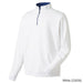 FootJoy Performance Half-Zip Pullover w/Gathered Waist XL White (23039) - Fairway Golf