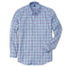 FootJoy Stretch Twill Woven Open Plaid Shirt (Previous Season Style) S Light/Blue (26061) - Fairway Golf